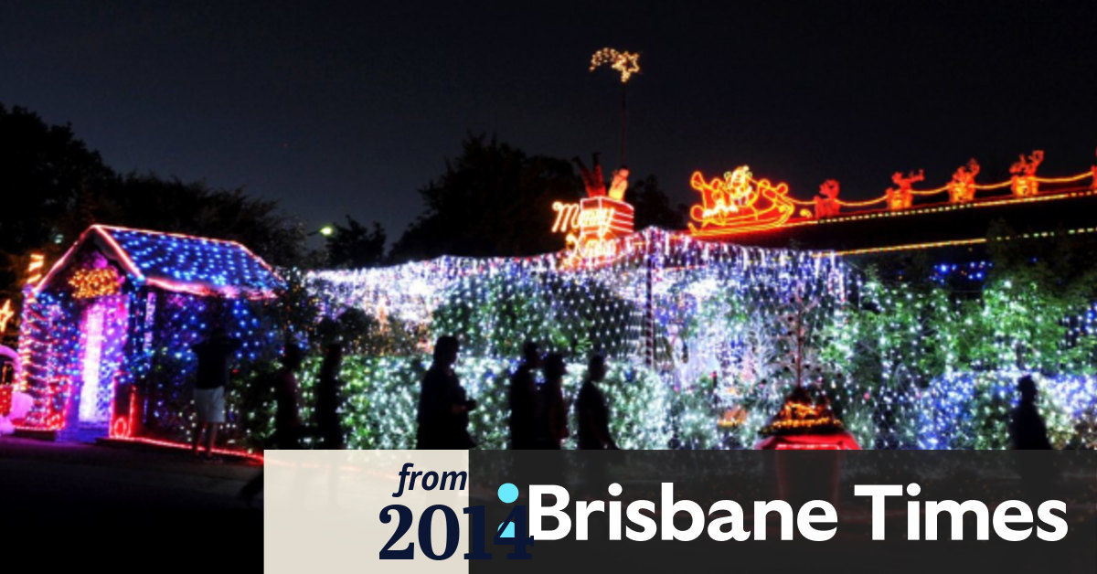 Where to see Canberra Christmas lights in 2014